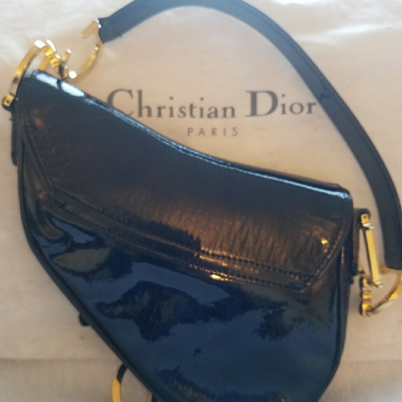 RARE Christian Dior-vintage mini saddle bag - Picture 5 of 7